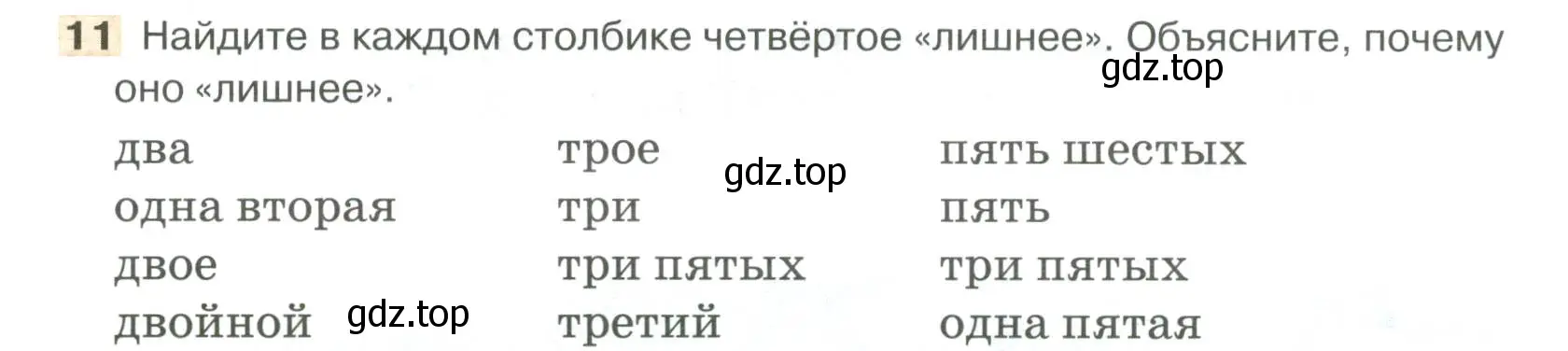 Условие номер 11 (страница 99) гдз по русскому языку 6 класс Быстрова, Кибирева, учебник 2 часть