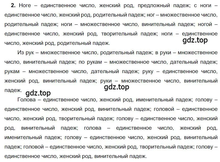 Решение номер 2 (страница 131) гдз по русскому языку 6 класс Быстрова, Кибирева, учебник 1 часть