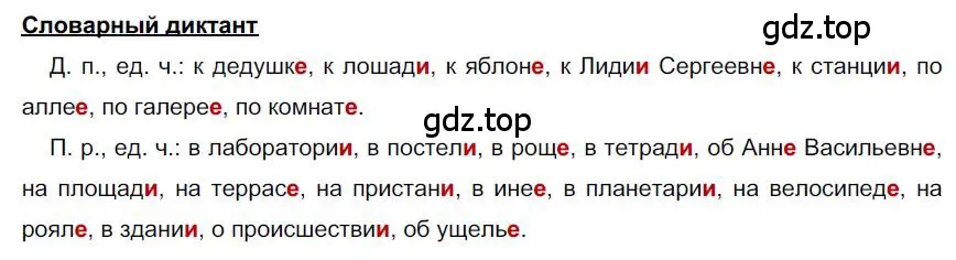 Решение  Словарный диктант (страница 199) гдз по русскому языку 6 класс Быстрова, Кибирева, учебник 1 часть