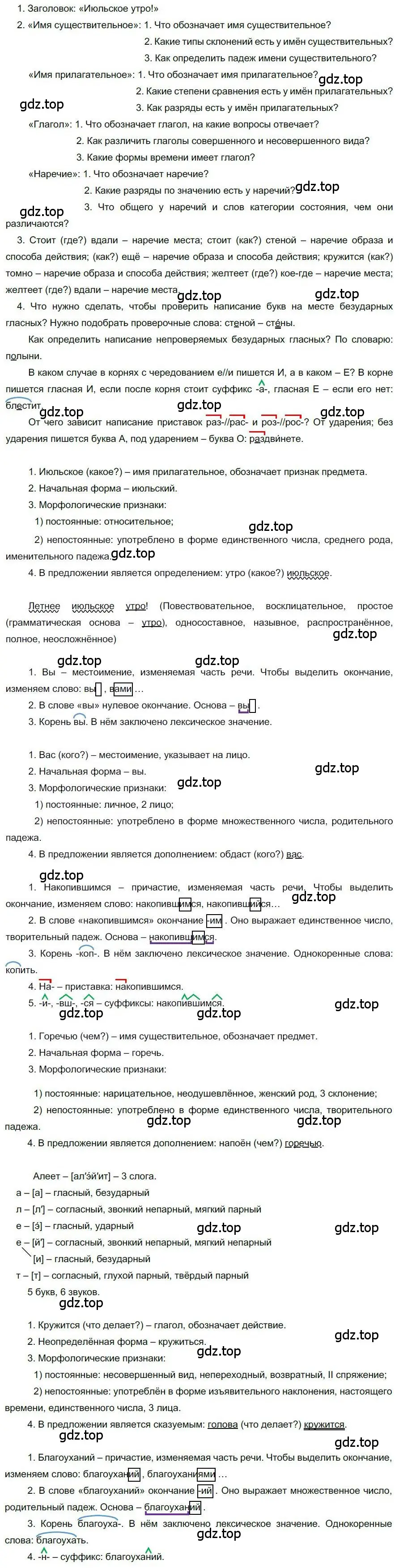 Решение номер 258 (страница 185) гдз по русскому языку 6 класс Быстрова, Кибирева, учебник 2 часть