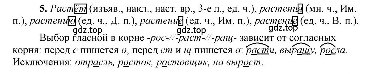 Решение 2. номер 5 (страница 138) гдз по русскому языку 6 класс Быстрова, Кибирева, учебник 1 часть