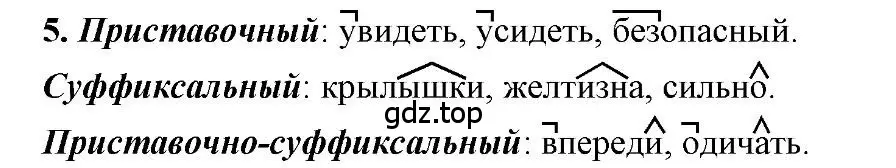 Решение 2. номер 5 (страница 175) гдз по русскому языку 6 класс Быстрова, Кибирева, учебник 1 часть