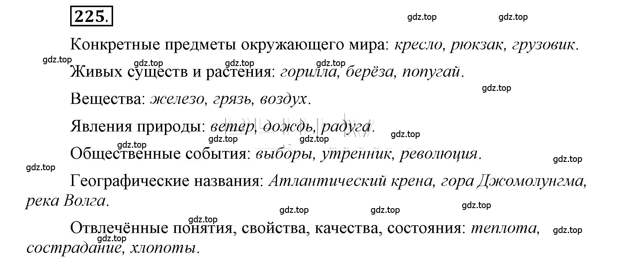 Решение 2. номер 225 (страница 183) гдз по русскому языку 6 класс Быстрова, Кибирева, учебник 1 часть