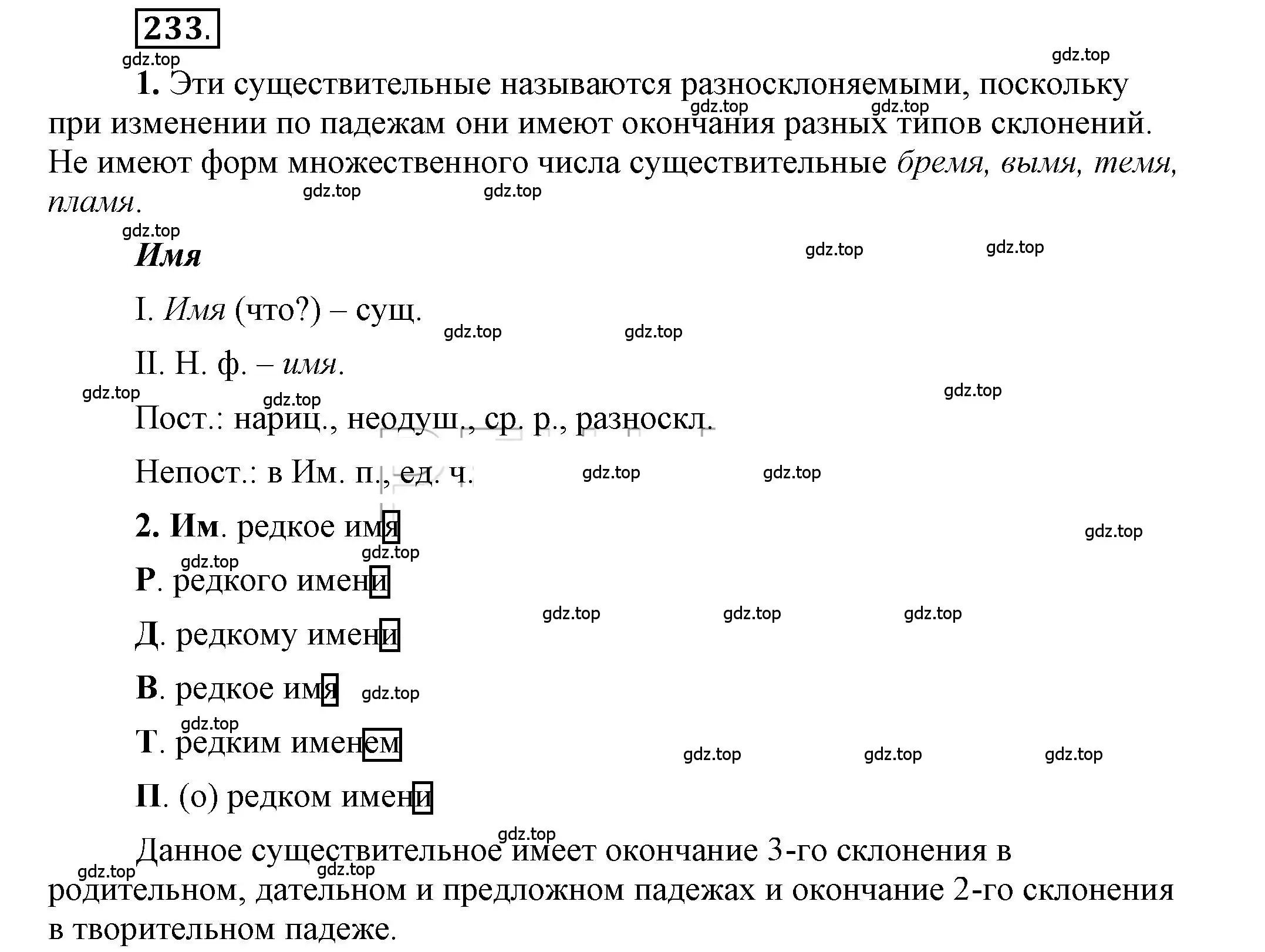 Решение 2. номер 233 (страница 187) гдз по русскому языку 6 класс Быстрова, Кибирева, учебник 1 часть