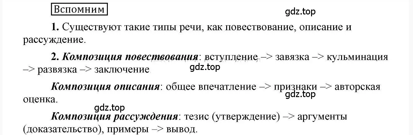 Решение 2.  Вспомним (страница 21) гдз по русскому языку 6 класс Быстрова, Кибирева, учебник 1 часть