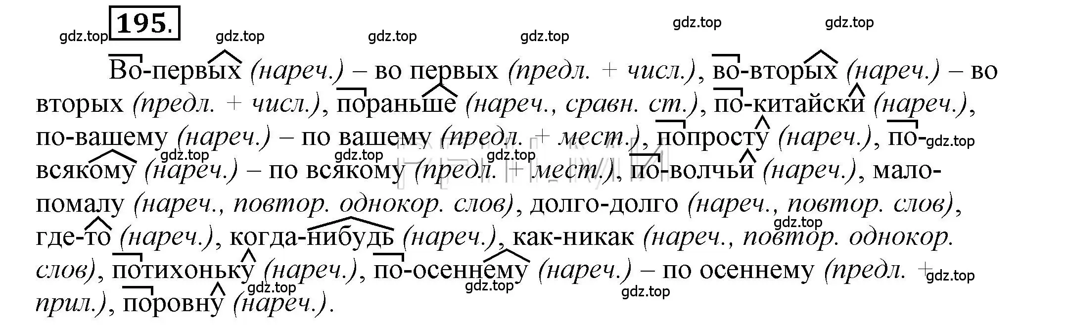 Решение 2. номер 195 (страница 148) гдз по русскому языку 6 класс Быстрова, Кибирева, учебник 2 часть