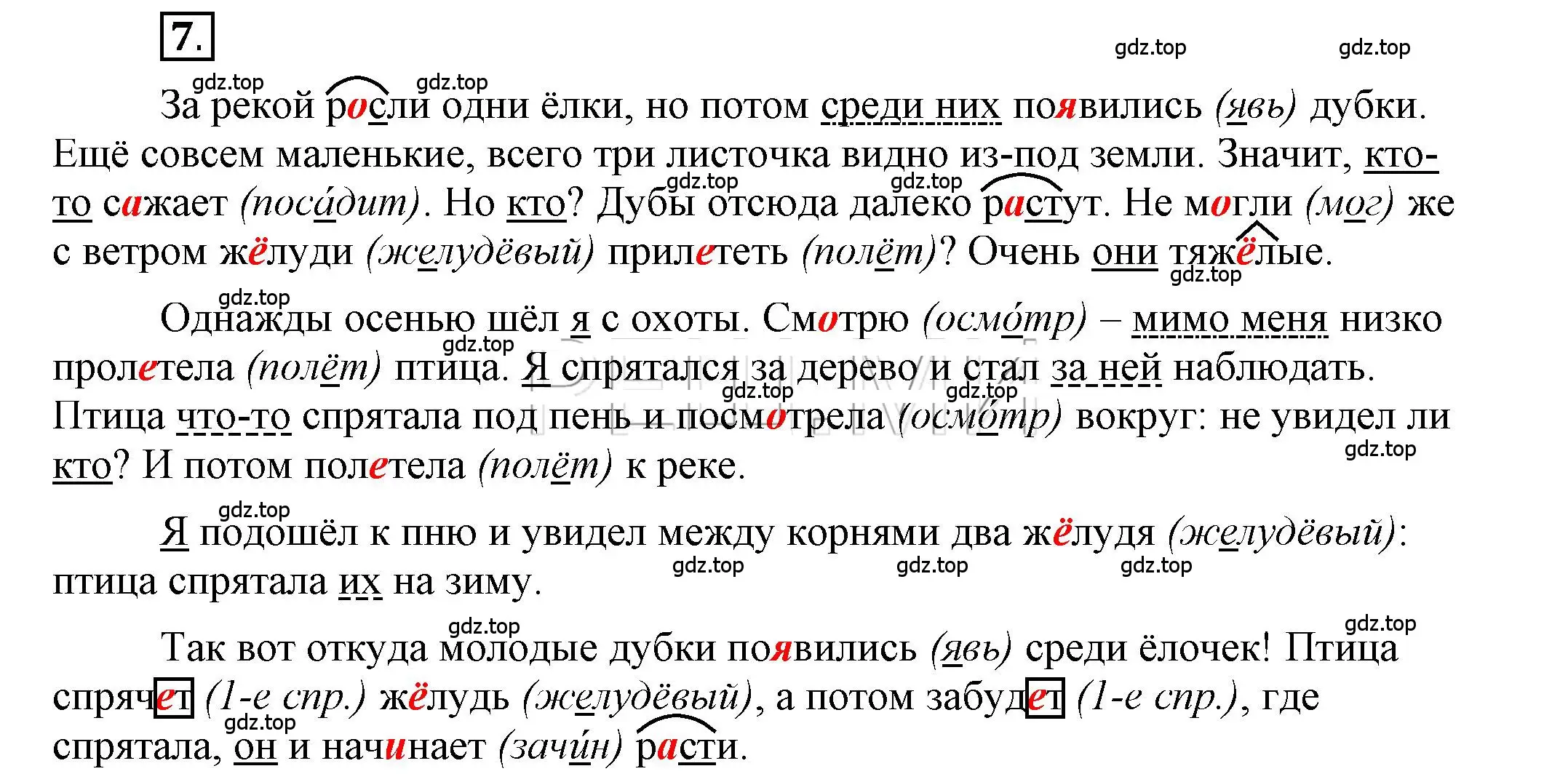 Решение 2. номер 7 (страница 9) гдз по русскому языку 6 класс Быстрова, Кибирева, учебник 2 часть