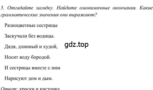 Решение 3. номер 5 (страница 137) гдз по русскому языку 6 класс Быстрова, Кибирева, учебник 1 часть