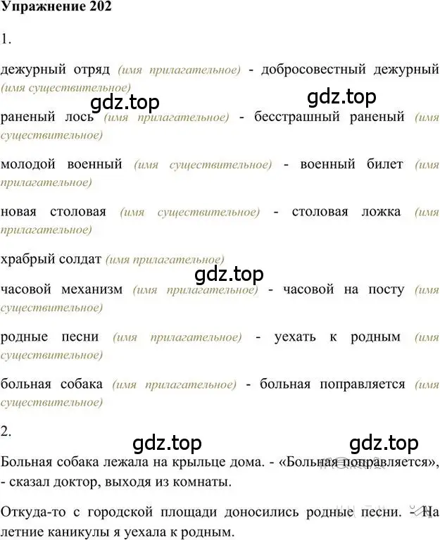 Решение 3. номер 202 (страница 162) гдз по русскому языку 6 класс Быстрова, Кибирева, учебник 1 часть