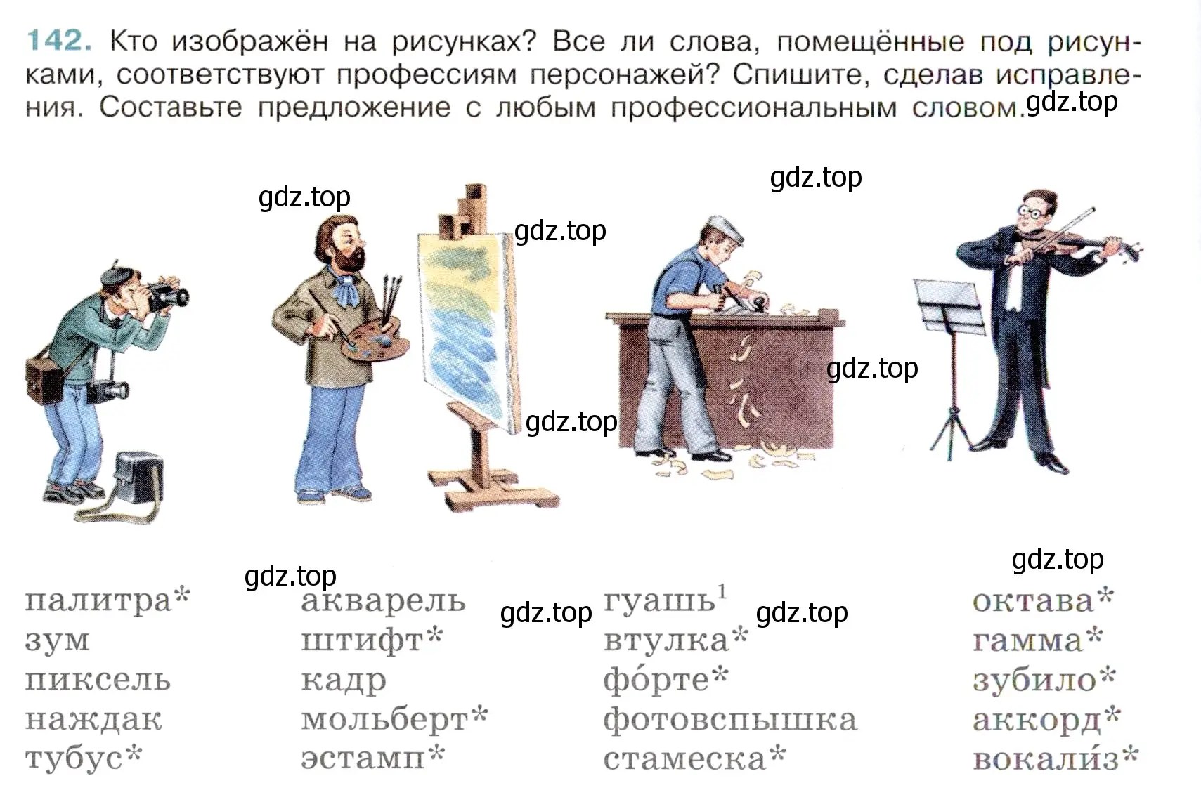 Условие номер 142 (страница 68) гдз по русскому языку 6 класс Баранов, Ладыженская, учебник 1 часть