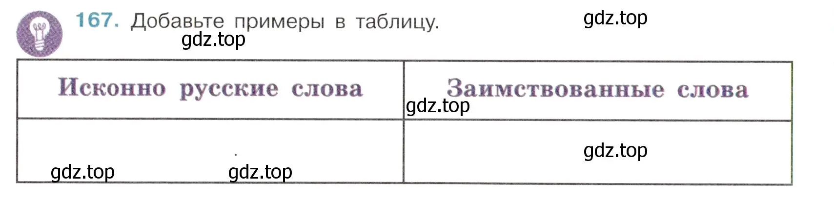 Условие номер 167 (страница 80) гдз по русскому языку 6 класс Баранов, Ладыженская, учебник 1 часть