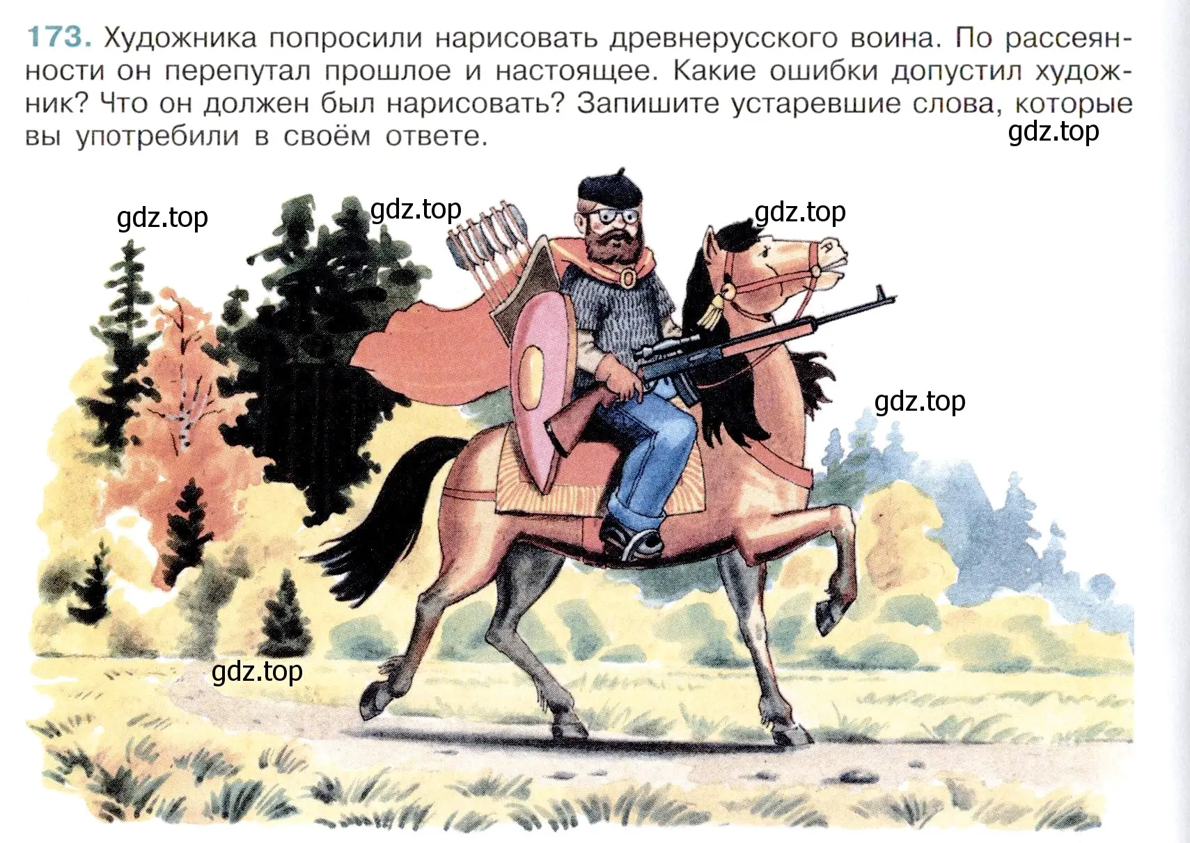 Условие номер 173 (страница 84) гдз по русскому языку 6 класс Баранов, Ладыженская, учебник 1 часть