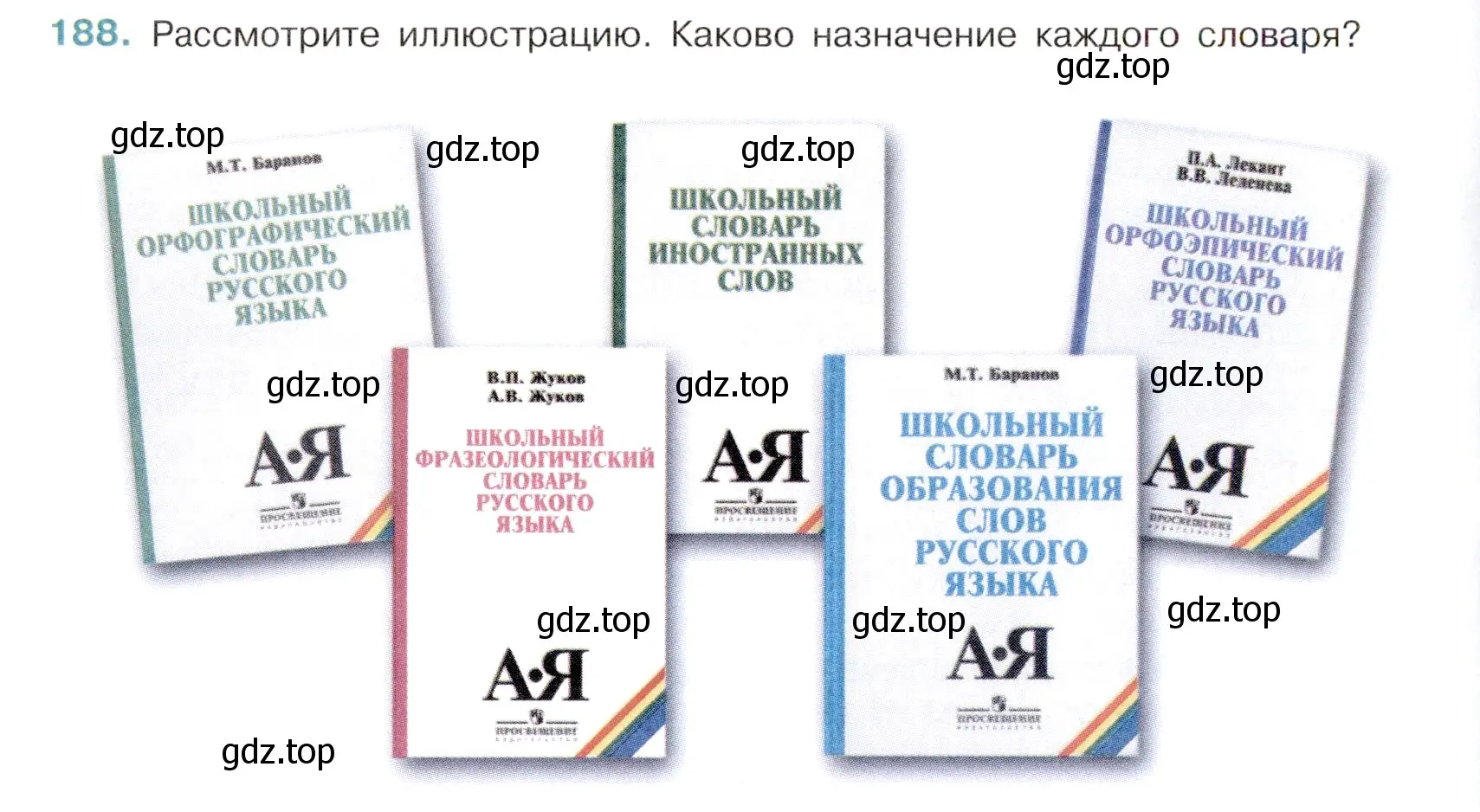 Условие номер 188 (страница 92) гдз по русскому языку 6 класс Баранов, Ладыженская, учебник 1 часть