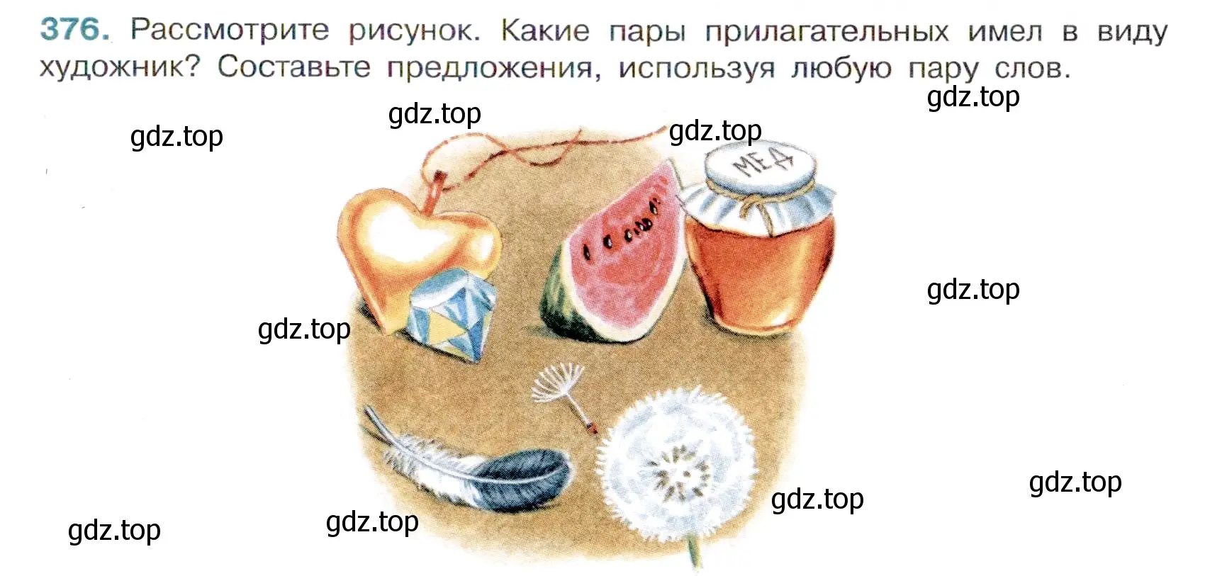 Условие номер 376 (страница 11) гдз по русскому языку 6 класс Баранов, Ладыженская, учебник 2 часть