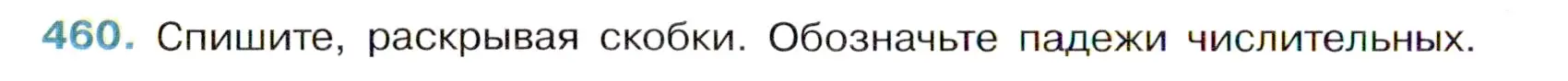 Условие номер 460 (страница 54) гдз по русскому языку 6 класс Баранов, Ладыженская, учебник 2 часть