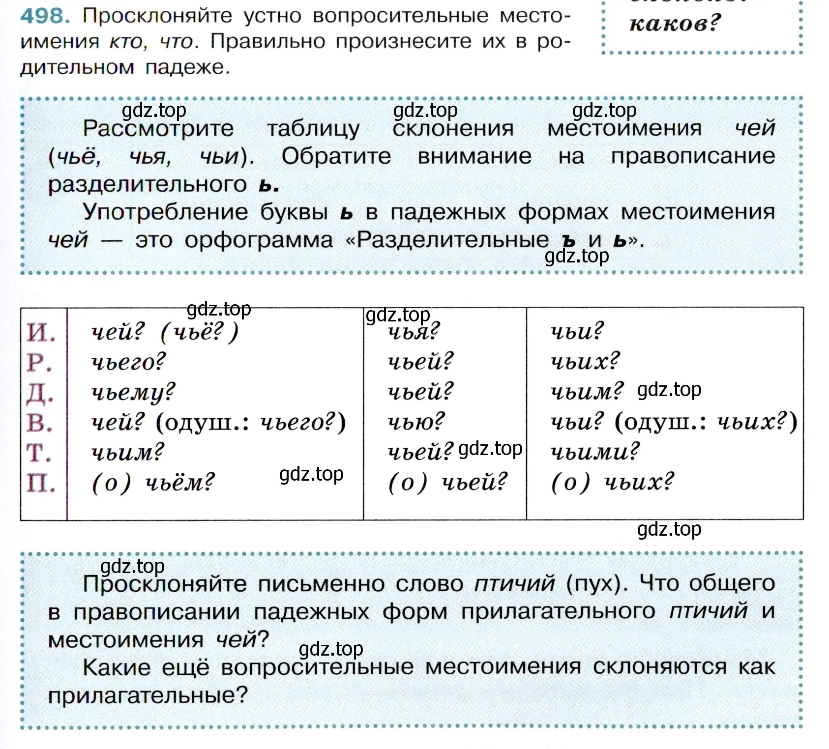 Условие номер 498 (страница 75) гдз по русскому языку 6 класс Баранов, Ладыженская, учебник 2 часть