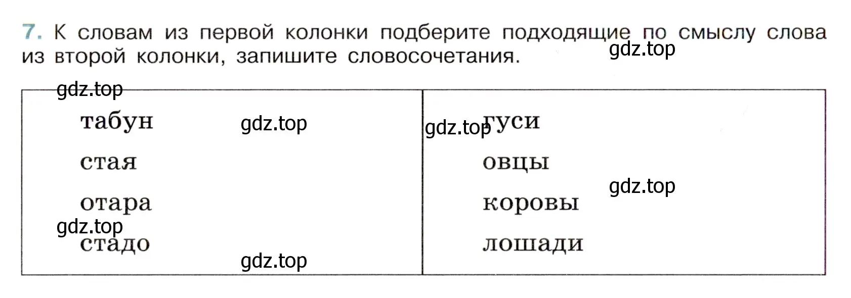 Условие номер 7 (страница 6) гдз по русскому языку 6 класс Баранов, Ладыженская, учебник 1 часть