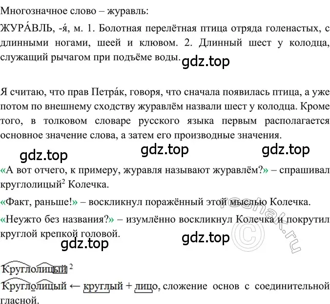 Решение 2. номер 111 (страница 55) гдз по русскому языку 6 класс Баранов, Ладыженская, учебник 1 часть