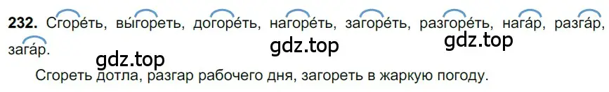 Решение 3. номер 232 (страница 116) гдз по русскому языку 6 класс Баранов, Ладыженская, учебник 1 часть