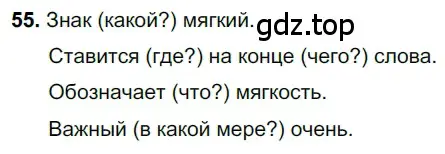 Решение 3. номер 55 (страница 27) гдз по русскому языку 6 класс Баранов, Ладыженская, учебник 1 часть