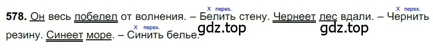 Решение 3. номер 578 (страница 115) гдз по русскому языку 6 класс Баранов, Ладыженская, учебник 2 часть