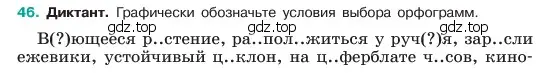 Условие номер 46 (страница 21) гдз по русскому языку 6 класс Баранов, Ладыженская, учебник 1 часть