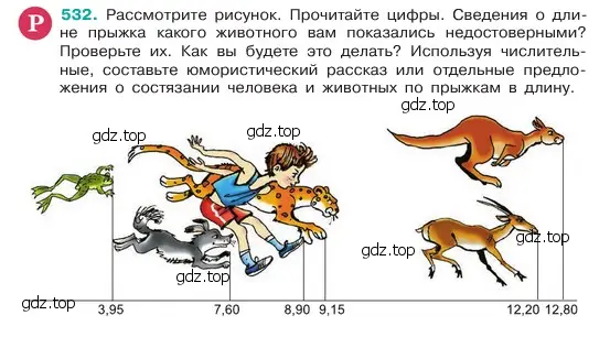 Условие номер 532 (страница 66) гдз по русскому языку 6 класс Баранов, Ладыженская, учебник 2 часть