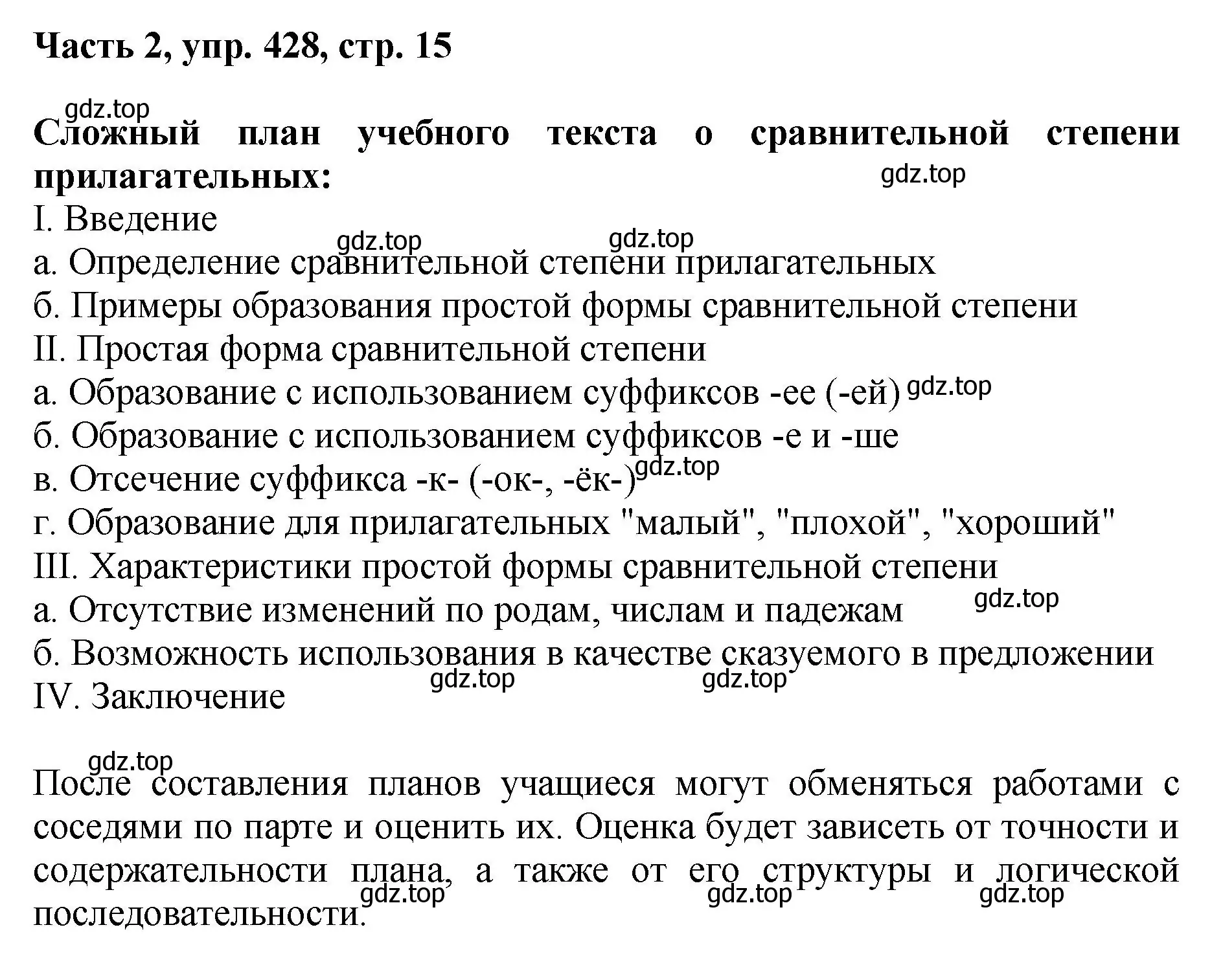 Решение номер 428 (страница 15) гдз по русскому языку 6 класс Баранов, Ладыженская, учебник 2 часть