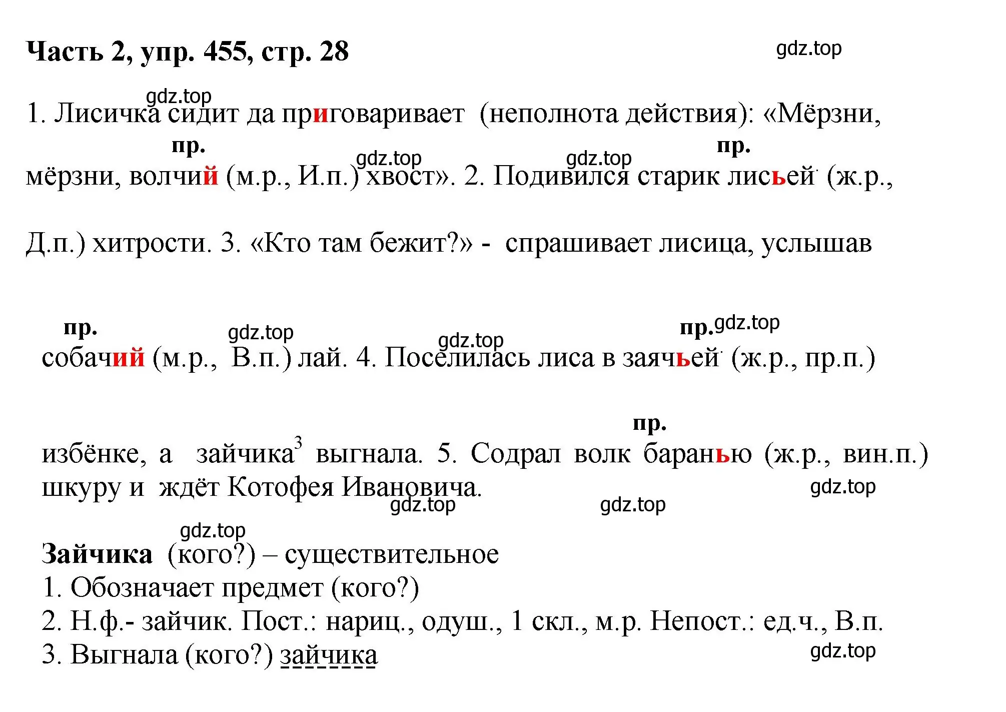 Решение номер 455 (страница 28) гдз по русскому языку 6 класс Баранов, Ладыженская, учебник 2 часть