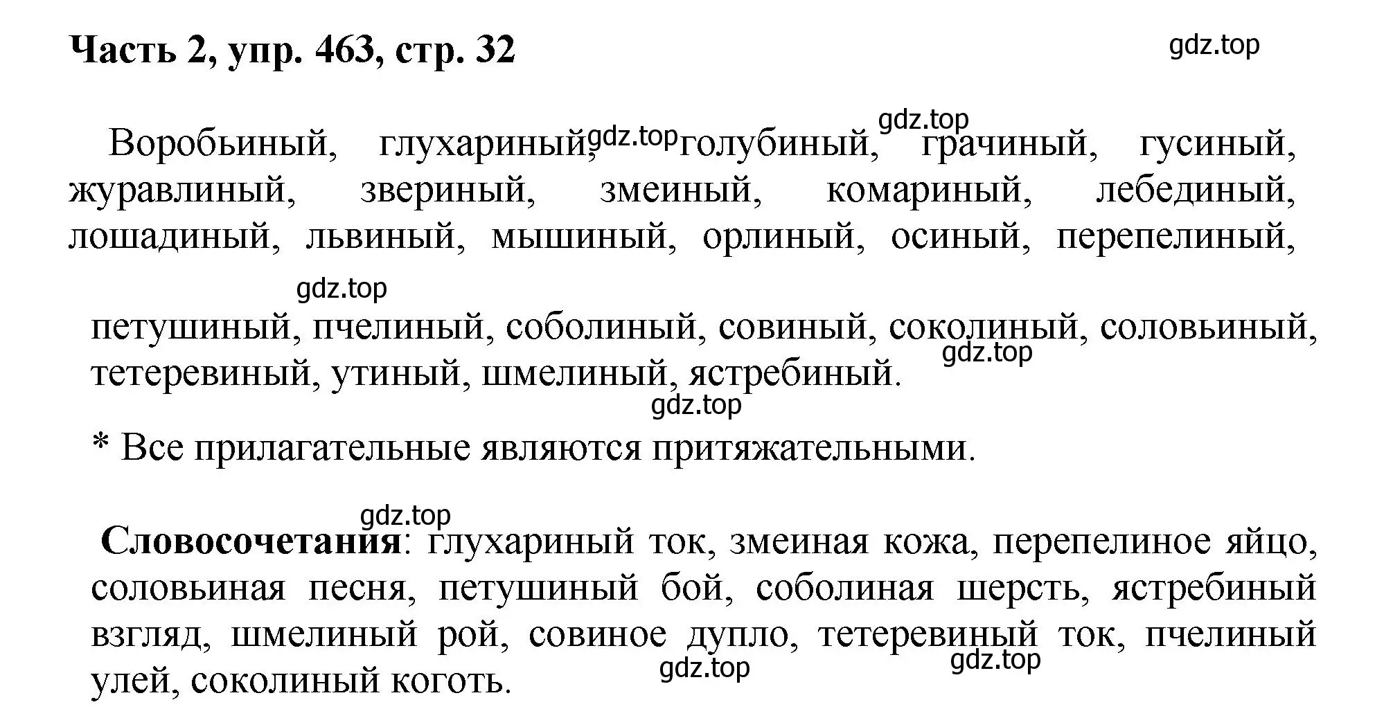 Решение номер 463 (страница 32) гдз по русскому языку 6 класс Баранов, Ладыженская, учебник 2 часть