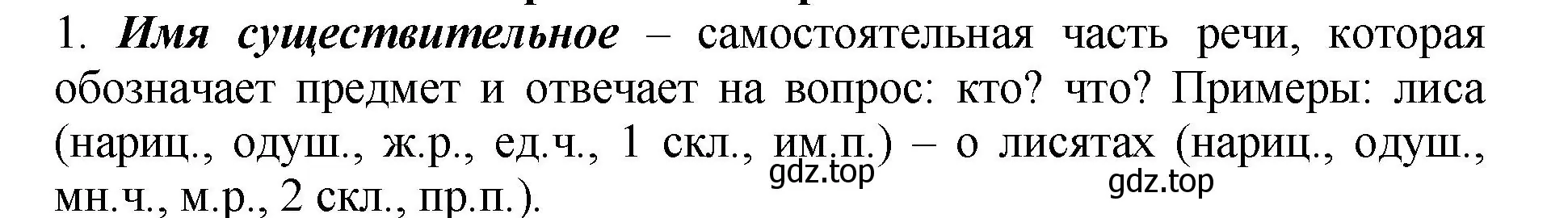 Решение номер 1 (страница 200) гдз по русскому языку 6 класс Баранов, Ладыженская, учебник 1 часть