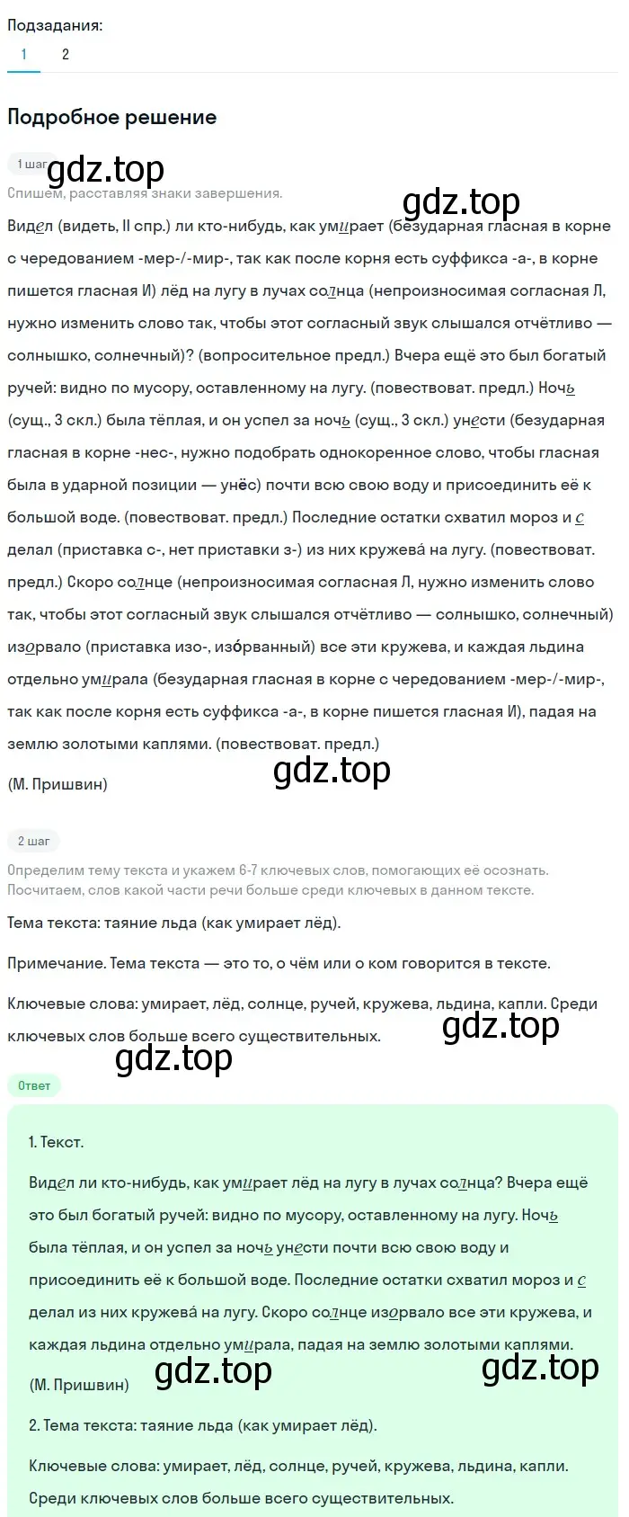 Решение 3. номер 406 (страница 204) гдз по русскому языку 6 класс Баранов, Ладыженская, учебник 1 часть