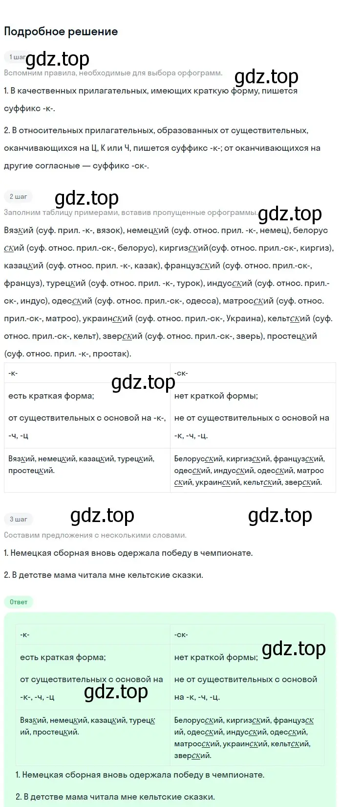 Решение 3. номер 474 (страница 37) гдз по русскому языку 6 класс Баранов, Ладыженская, учебник 2 часть