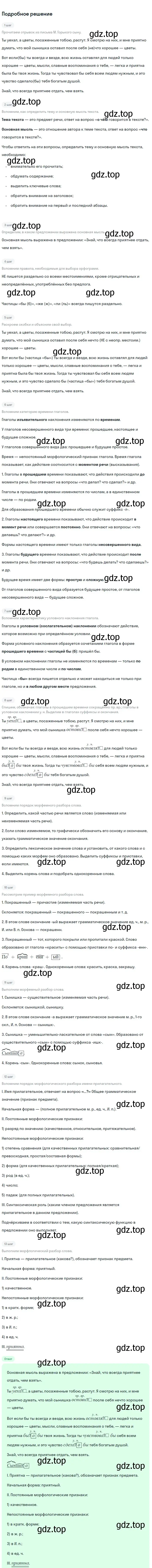 Решение 3. номер 678 (страница 141) гдз по русскому языку 6 класс Баранов, Ладыженская, учебник 2 часть