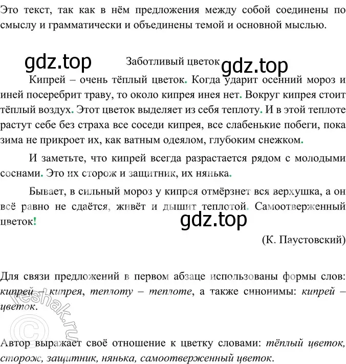 Решение 4. номер 103 (страница 53) гдз по русскому языку 6 класс Баранов, Ладыженская, учебник 1 часть