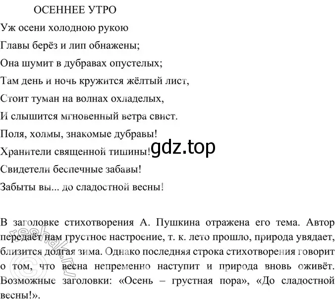 Решение 4. номер 113 (страница 58) гдз по русскому языку 6 класс Баранов, Ладыженская, учебник 1 часть