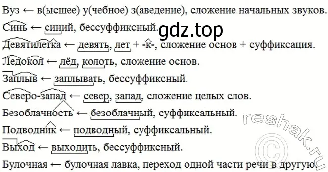 Решение 4. номер 371 (страница 186) гдз по русскому языку 6 класс Баранов, Ладыженская, учебник 1 часть