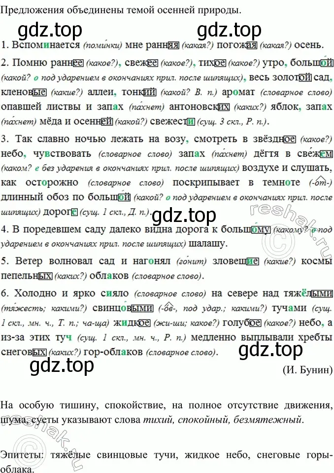 Решение 4. номер 411 (страница 6) гдз по русскому языку 6 класс Баранов, Ладыженская, учебник 2 часть