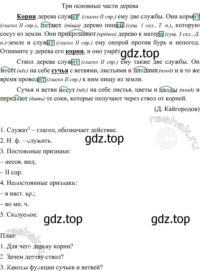 Решение 4. номер 53 (страница 26) гдз по русскому языку 6 класс Баранов, Ладыженская, учебник 1 часть