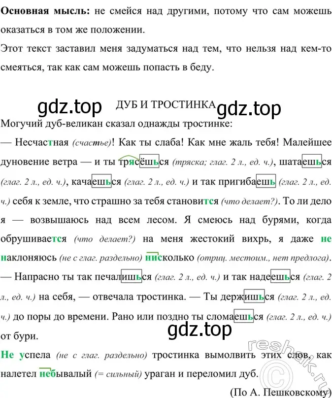 Решение 4. номер 735 (страница 166) гдз по русскому языку 6 класс Баранов, Ладыженская, учебник 2 часть