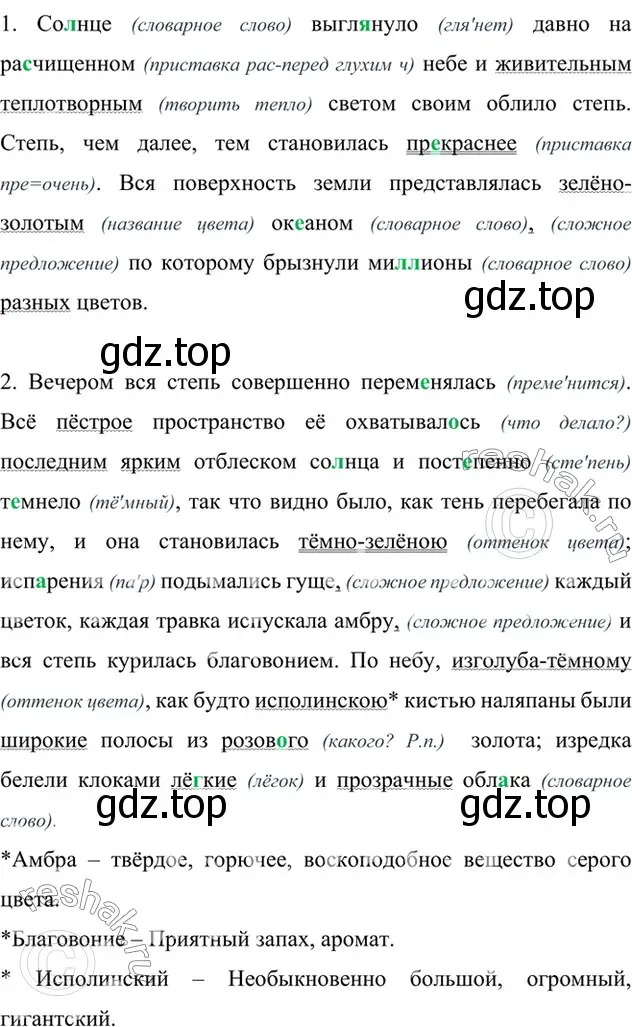 Решение 5. номер 484 (страница 41) гдз по русскому языку 6 класс Баранов, Ладыженская, учебник 2 часть