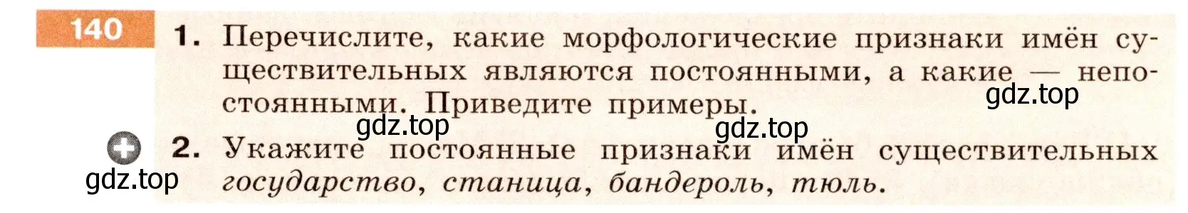 Условие номер 140 (страница 57) гдз по русскому языку 6 класс Разумовская, Львова, учебник 1 часть