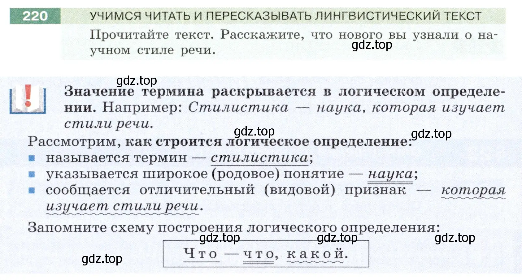 Условие номер 220 (страница 84) гдз по русскому языку 6 класс Разумовская, Львова, учебник 1 часть