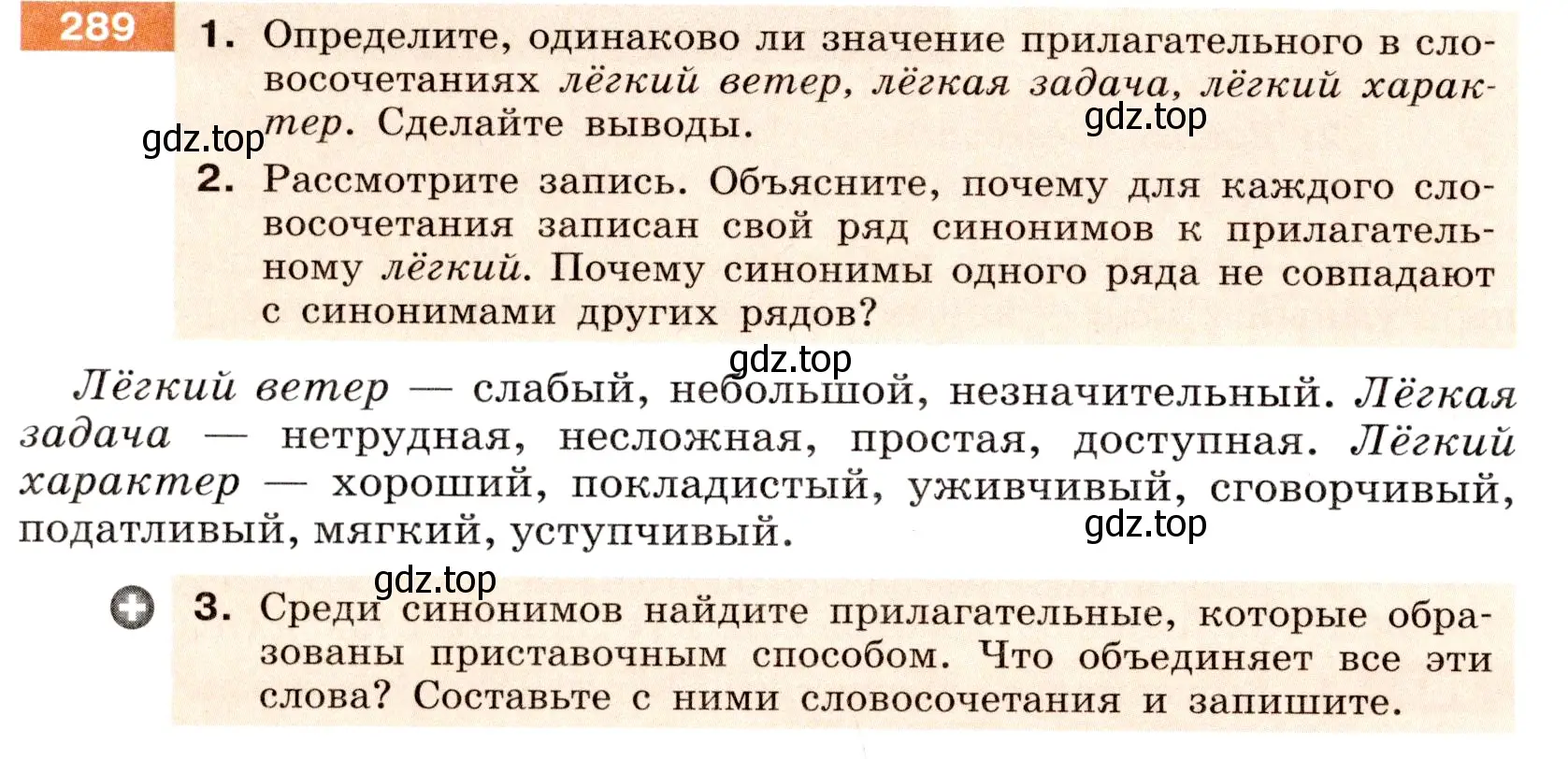 Условие номер 289 (страница 108) гдз по русскому языку 6 класс Разумовская, Львова, учебник 1 часть