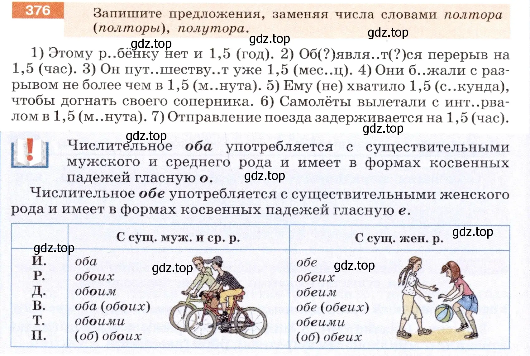 Условие номер 376 (страница 137) гдз по русскому языку 6 класс Разумовская, Львова, учебник 1 часть