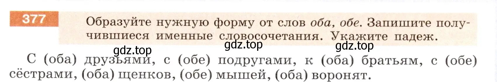 Условие номер 377 (страница 137) гдз по русскому языку 6 класс Разумовская, Львова, учебник 1 часть