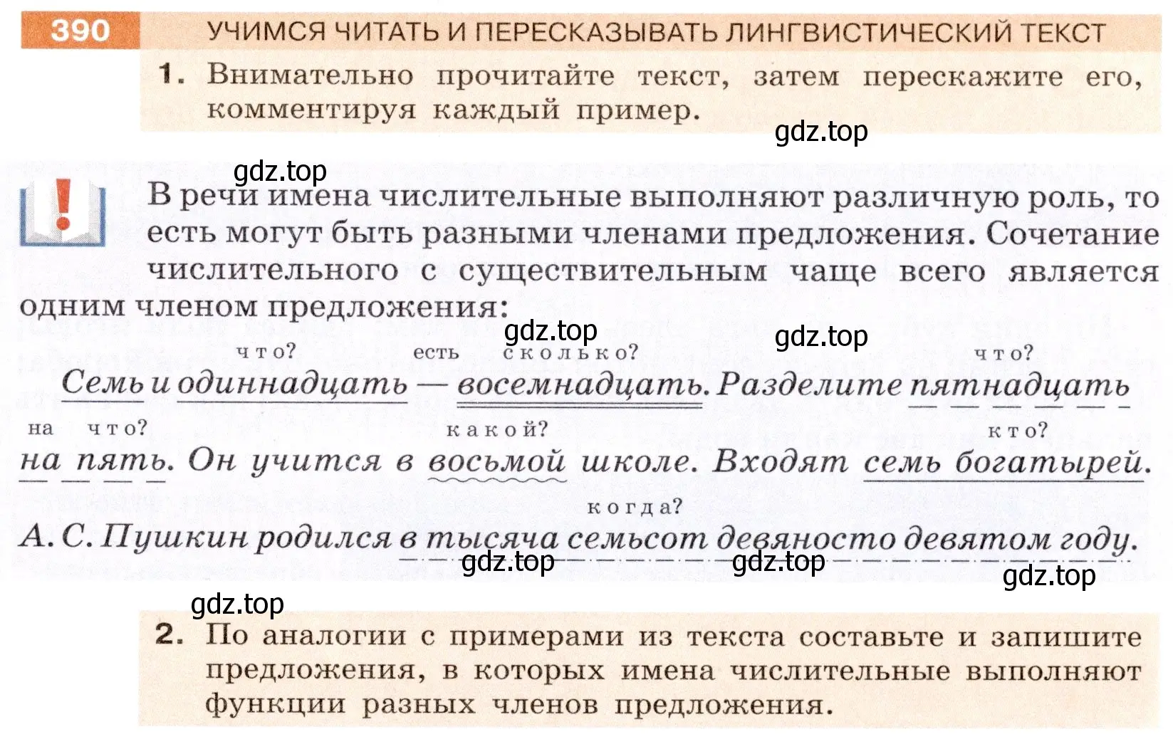 Условие номер 390 (страница 141) гдз по русскому языку 6 класс Разумовская, Львова, учебник 1 часть