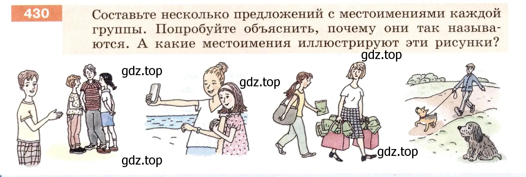 Условие номер 430 (страница 6) гдз по русскому языку 6 класс Разумовская, Львова, учебник 2 часть