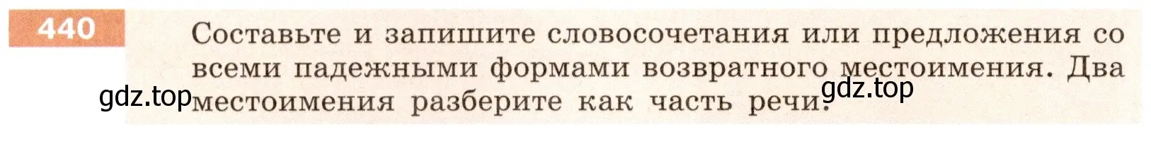 Условие номер 440 (страница 10) гдз по русскому языку 6 класс Разумовская, Львова, учебник 2 часть