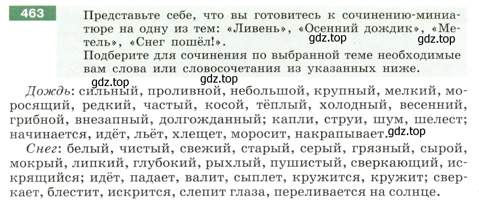 Условие номер 463 (страница 18) гдз по русскому языку 6 класс Разумовская, Львова, учебник 2 часть